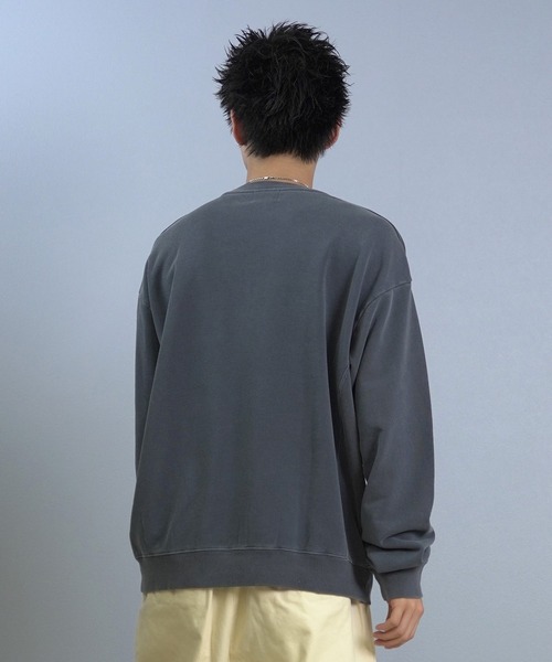 ムラサキスポーツ(ムラサキスポーツ)の「DEAR LAUREL/ディアローレル × JACKSON MATISSE/ジャクソンマティス トレーナー スウェット クルーネック カレッジロゴ 裏毛 JM UNIVERSITY CREW DL25F-JM1101(スウェット・メンズ・レッド/ブラック/ネイビー・L/M)」の11枚目の写真