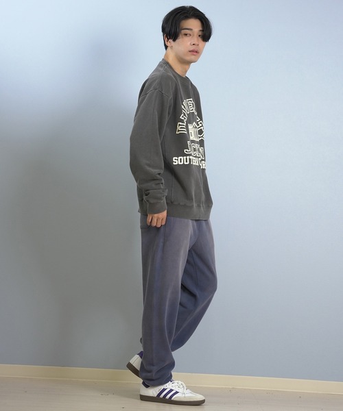 ムラサキスポーツ(ムラサキスポーツ)の「DEAR LAUREL/ディアローレル × JACKSON MATISSE/ジャクソンマティス トレーナー スウェット クルーネック カレッジロゴ 裏毛 JM UNIVERSITY CREW DL25F-JM1101(スウェット・メンズ・レッド/ブラック/ネイビー・L/M)」の9枚目の写真