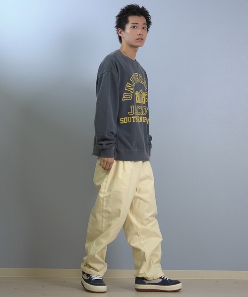 ムラサキスポーツ(ムラサキスポーツ)の「DEAR LAUREL/ディアローレル × JACKSON MATISSE/ジャクソンマティス トレーナー スウェット クルーネック カレッジロゴ 裏毛 JM UNIVERSITY CREW DL25F-JM1101(スウェット・メンズ・レッド/ブラック/ネイビー・L/M)」の15枚目の写真