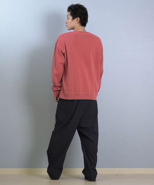 ムラサキスポーツ(ムラサキスポーツ)の「DEAR LAUREL/ディアローレル × JACKSON MATISSE/ジャクソンマティス トレーナー スウェット クルーネック カレッジロゴ 裏毛 JM UNIVERSITY CREW DL25F-JM1101(スウェット・メンズ・レッド/ブラック/ネイビー・L/M)」の21枚目の写真