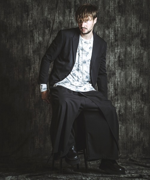 NO ID.(ノーアイディ)の「【NO ID.】Drawstring Layered Baggy Trousers / ドローストリングス レイヤード バギー トラウザーズ(その他パンツ・メンズ・その他23/ブラック・1(S)/2(M))」の18枚目の写真