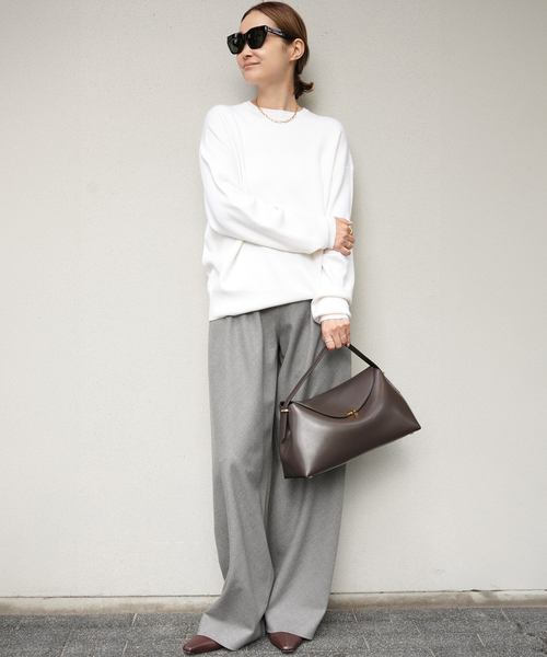 定価以下！匿名ドゥーズィエムクラスSmooth Relax Knitブラック Smooth Relax ニット（ニット／セーター）｜Deuxieme Classe