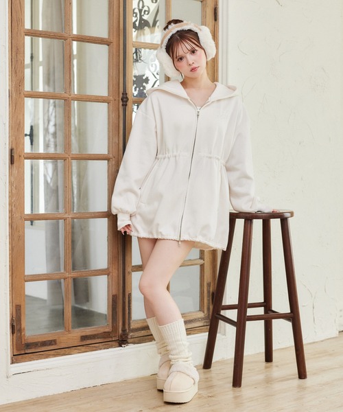 2wayフェイクムートンサボ（サンダル）｜one after another NICE CLAUP