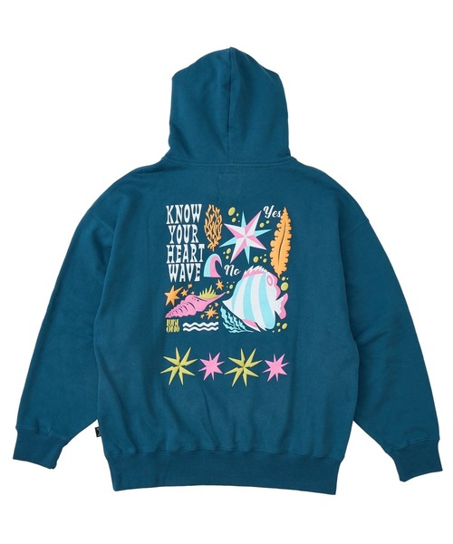BILLABONG Sea Sweat Hoodie (Luise Ono) — парка‑худи, свободный крой, 2025 AW