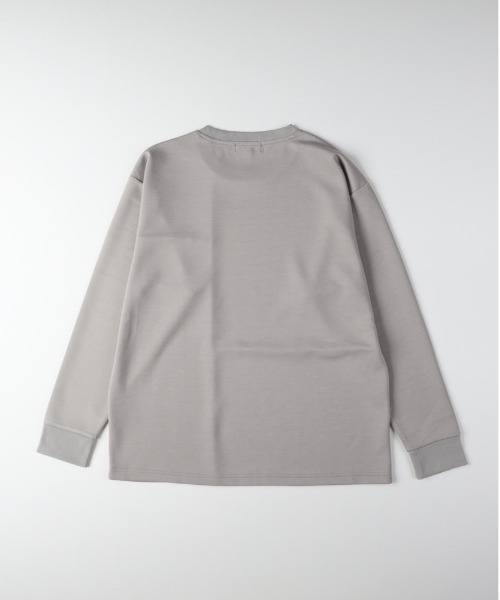 BACK NUMBER(バックナンバー)の「BACK NUMBER(バックナンバー)【メンズ】TRPU同色切替ロングスリーブTシャツ(Tシャツ/カットソー・メンズ・ライトベージュ/ブルー/グレー・M/L/XL)」の4枚目の写真