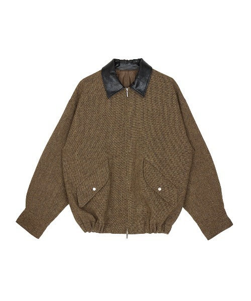 【ameri】UND TWEED WORK DETAIL BLOUSON UND TWEED WORK DETAIL BLOUSON（ブルゾン）｜Ameri（アメリ）の