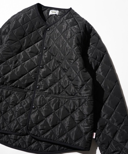 PENNEYS（ぺニーズ）の「PENNEY'S ぺニーズ / THE FOX STANDARD QUILT CREW CARDIGAN（ナイロンジャケット・メンズ・ネイビー/グレー/ブラック/ブラウン・MEDIUM/LARGE）」の7枚目の写真