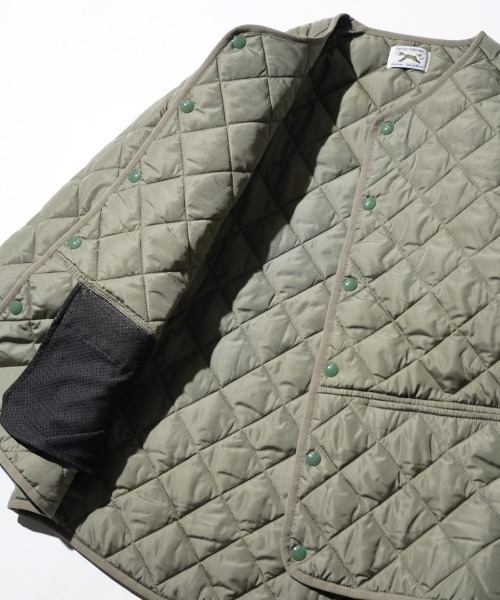 PENNEYS（ぺニーズ）の「PENNEY'S ぺニーズ / THE FOX STANDARD QUILT CREW CARDIGAN（ナイロンジャケット・メンズ・ネイビー/グレー/ブラック/ブラウン・MEDIUM/LARGE）」の20枚目の写真