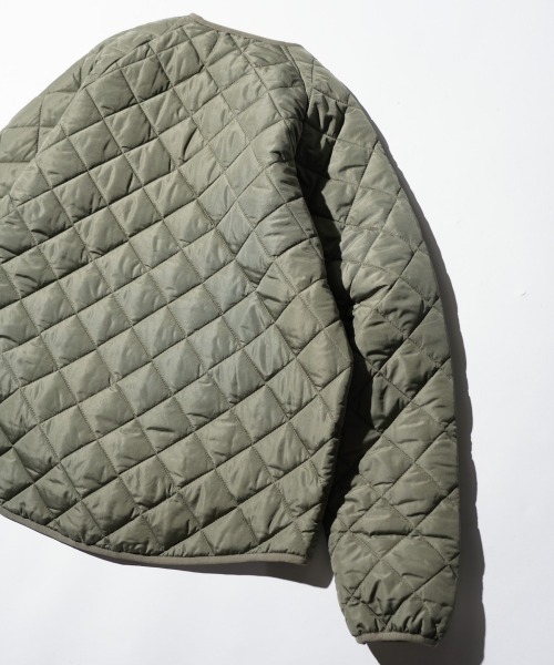 PENNEYS（ぺニーズ）の「PENNEY'S ぺニーズ / THE FOX STANDARD QUILT CREW CARDIGAN（ナイロンジャケット・メンズ・ネイビー/グレー/ブラック/ブラウン・MEDIUM/LARGE）」の17枚目の写真