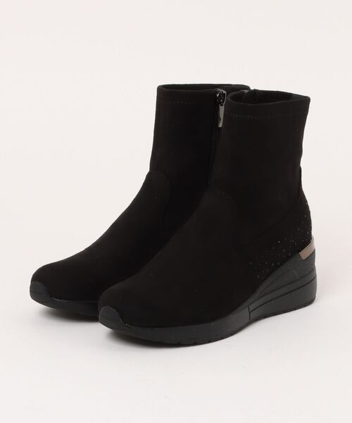 ストレッチウェッジショートブーツ