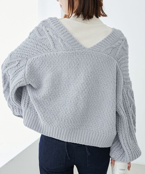 MAJESTIC LEGON（マジェスティックレゴン）の「Ladyライクパワショルトップス（Tシャツ/カットソー・レディース・オフホワイト/ピンク/ブラック/アイボリー・MEDIUM）」の16枚目の写真