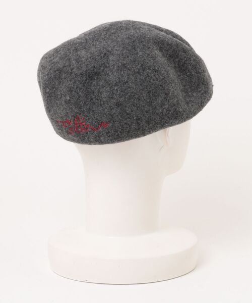 TINA：JOJUN（ティーナジョジュン）の「刺繍入り ベレー帽 TINA：JOJUN（ハンチング/ベレー帽・レディース・グレー/ネイビー・F）」の16枚目の写真