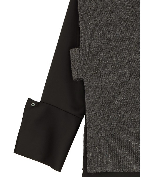 KNIT VEST SET SATIN DRESS（ドレス）｜Ameri（アメリ）のファッション