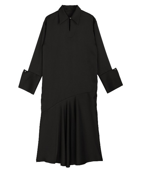 KNIT VEST SET SATIN DRESS（ドレス）｜Ameri（アメリ）のファッション