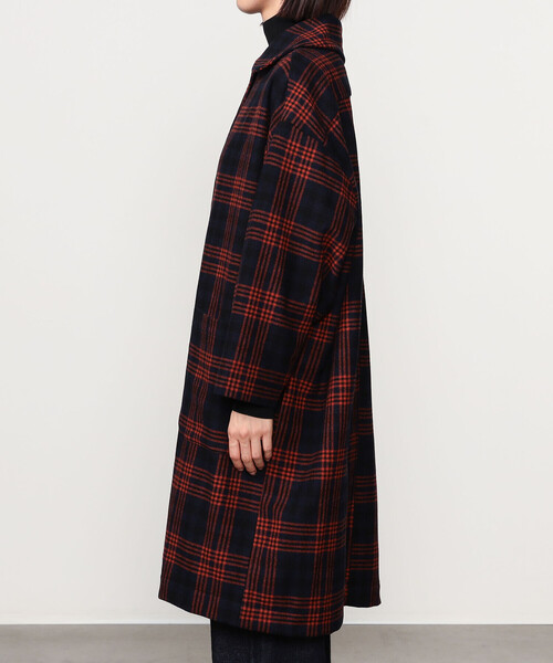 GALLEGO DESPORTES（ギャレゴデスポート）の「GALLEGO DESPORTES | ラウンドカラー ウールコート CHECK WOMEN（その他アウター・レディース・A・S）」の11枚目の写真