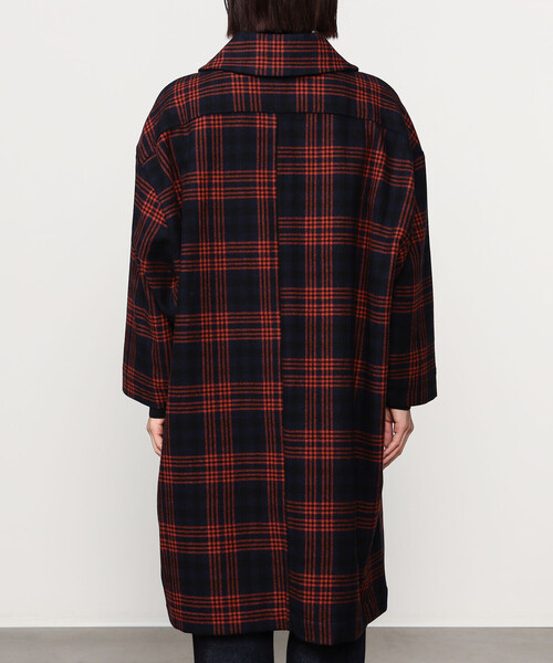 GALLEGO DESPORTES（ギャレゴデスポート）の「GALLEGO DESPORTES | ラウンドカラー ウールコート CHECK WOMEN（その他アウター・レディース・A・S）」の12枚目の写真