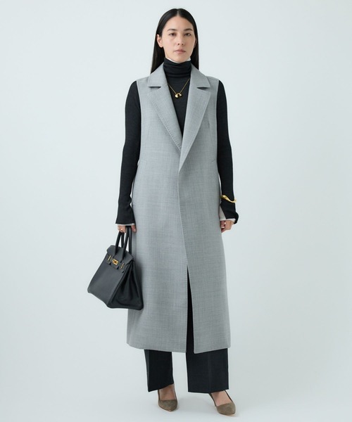 Chaos（カオス）の「Chaos(カオス)/◆坪田あさみさんInstaLIVE紹介◆　 バリストベスト（その他アウター・レディース・グレー系/グレー系1・FREE）」の5枚目の写真