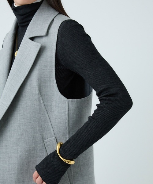 Chaos（カオス）の「Chaos(カオス)/◆坪田あさみさんInstaLIVE紹介◆　 バリストベスト（その他アウター・レディース・グレー系/グレー系1・FREE）」の17枚目の写真