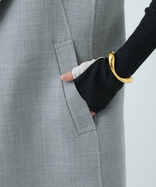 Chaos（カオス）の「Chaos(カオス)/◆坪田あさみさんInstaLIVE紹介◆　 バリストベスト（その他アウター・レディース・グレー系/グレー系1・FREE）」の18枚目の写真