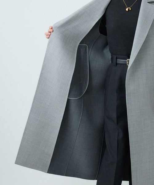 Chaos（カオス）の「Chaos(カオス)/◆坪田あさみさんInstaLIVE紹介◆　 バリストベスト（その他アウター・レディース・グレー系/グレー系1・FREE）」の21枚目の写真