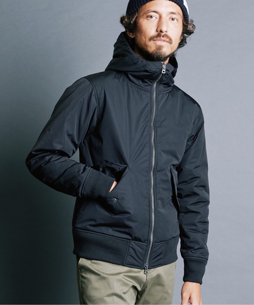 Magine スタンドリブ MA-1 ジャケット Magine（マージン）の「NYLON THINSULATE STAND RIB MA-1 JKT