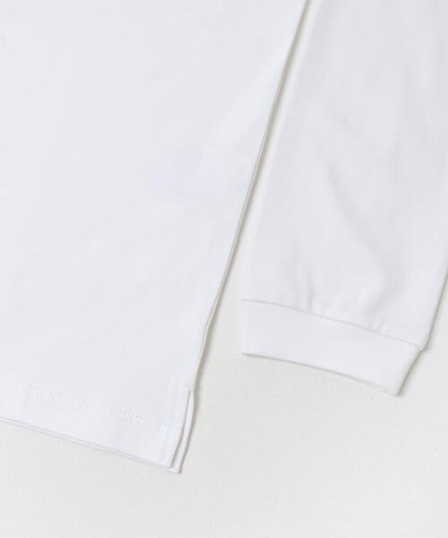 ITEMS URBANRESEARCH(アイテムズ アーバンリサーチ)の「Fine Cotton ハイネック カットソー(Tシャツ/カットソー・メンズ・ホワイト/ブラック・MEDIUM/LARGE)」の13枚目の写真