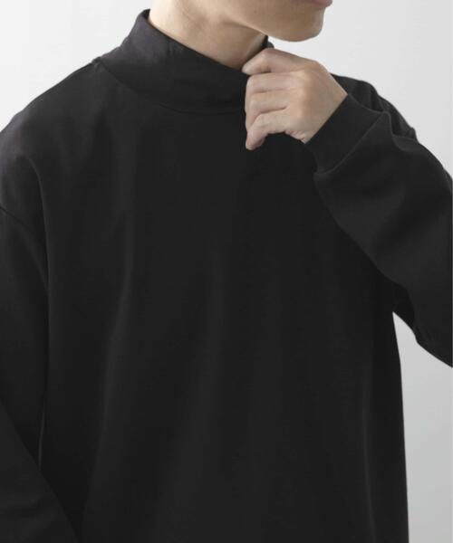 ITEMS URBANRESEARCH(アイテムズ アーバンリサーチ)の「Fine Cotton ハイネック カットソー(Tシャツ/カットソー・メンズ・ホワイト/ブラック・MEDIUM/LARGE)」の14枚目の写真