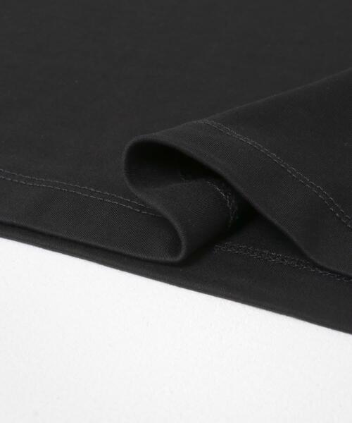 ITEMS URBANRESEARCH(アイテムズ アーバンリサーチ)の「Fine Cotton ハイネック カットソー(Tシャツ/カットソー・メンズ・ホワイト/ブラック・MEDIUM/LARGE)」の5枚目の写真