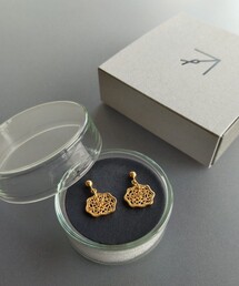 BEAMS JAPAN（ビームス　ジャパン）の「矢留彫金工房 / 秋田銀線細工 ピアス いぶりがっこ（ピアス（両耳用））」