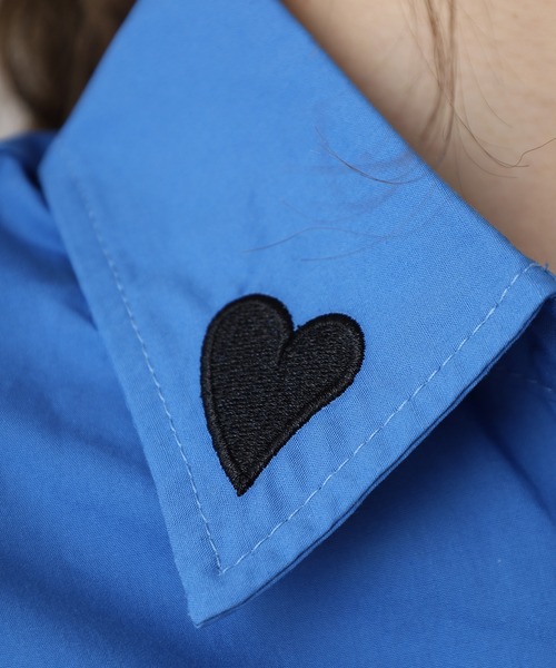 FUNALIVE(ファンアライブ)の「je crois soi ハート刺繍 シャツ(シャツ/ブラウス・レディース・ブラック/ホワイト/ブルー・FREE)」の20枚目の写真