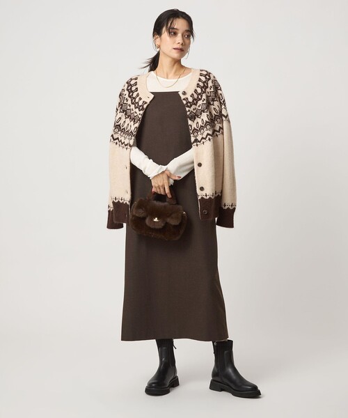 size SHORTあり］ライト サキソニー キャミソール ワンピース