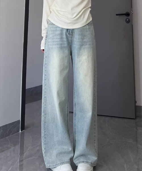REBALANCE(リバランス)の「レトロリラックスデニム(デニムパンツ・レディース・A・LARGE/MEDIUM/X-LARGE)」の1枚目の写真