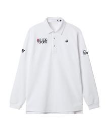 le coq sportif GOLF（ルコックスポルティフゴルフ）の「【le coq sportif GOLF】吸汗速乾 ストレッチ UVカット長袖シャツ ゴルフウェア（ポロシャツ）」