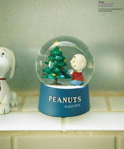 PEANUTS×BAYFLOW】スノードーム☆2025X'mas☆（インテリア雑貨