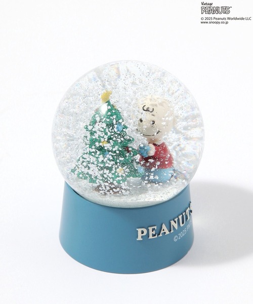 PEANUTS×BAYFLOW】スノードーム☆2025X'mas☆（インテリア雑貨