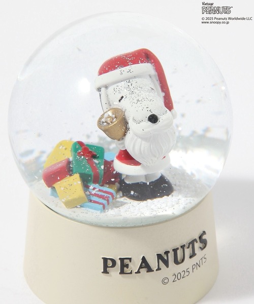 PEANUTS×BAYFLOW】スノードーム☆2025X'mas☆（インテリア雑貨