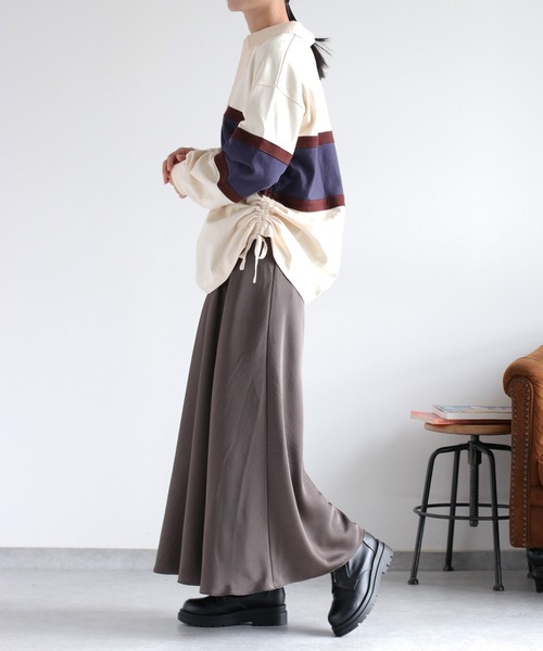 cepo(セポ)の「サイドドロストラガーTee(ポロシャツ・レディース・ホワイト系その他/ブラウン系その他・M)」の18枚目の写真