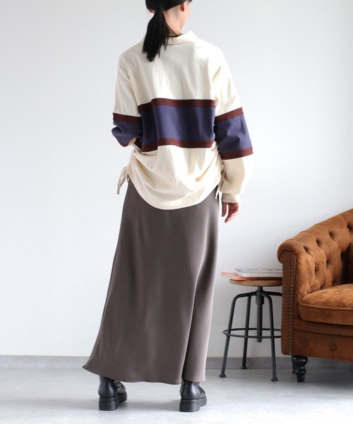 cepo(セポ)の「サイドドロストラガーTee(ポロシャツ・レディース・ホワイト系その他/ブラウン系その他・M)」の20枚目の写真