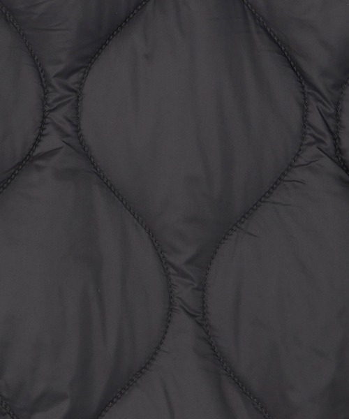 Grand PARK（グランドパーク）の「【TAION】ミリタリークルーネックダウンベスト（ダウンベスト・レディース・オリーブ/ダークグレー/ベージュ/オフホワイト・FREE）」の8枚目の写真