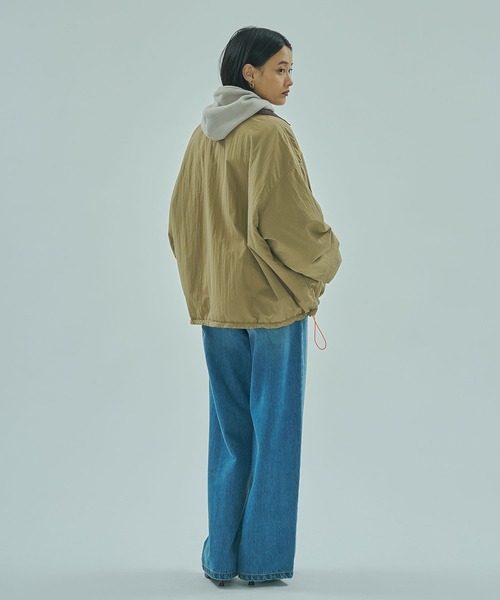 UMBRO(アンブロ)の「(UMBRO × ROSE BUD)NYLON PUFFER JACKET(その他アウター・レディース・ベージュ/バーガンディー・ONE SIZE)」の7枚目の写真