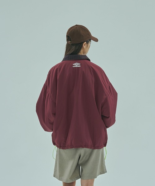 UMBRO(アンブロ)の「(UMBRO × ROSE BUD)NYLON PUFFER JACKET(その他アウター・レディース・ベージュ/バーガンディー・ONE SIZE)」の12枚目の写真