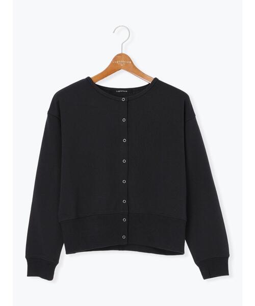 Lugnoncure（ルノンキュール）の「リングドット裏毛カーディガン（その他トップス・レディース・レッド/キナリ/チャコールグレー・F）」の14枚目の写真