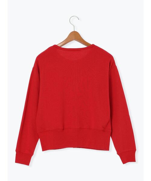 Lugnoncure（ルノンキュール）の「リングドット裏毛カーディガン（その他トップス・レディース・レッド/キナリ/チャコールグレー・F）」の16枚目の写真