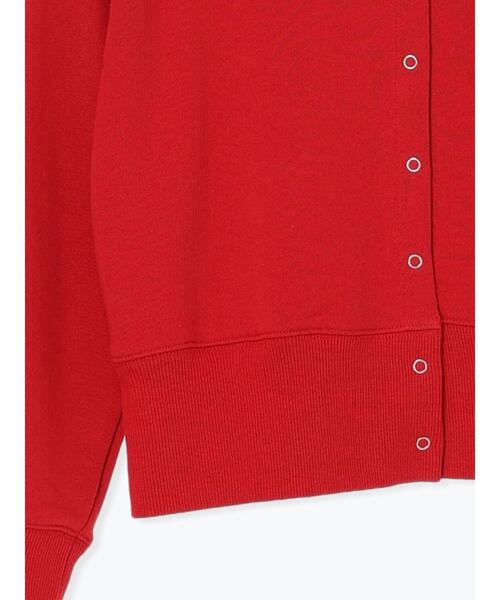 Lugnoncure（ルノンキュール）の「リングドット裏毛カーディガン（その他トップス・レディース・レッド/キナリ/チャコールグレー・F）」の19枚目の写真