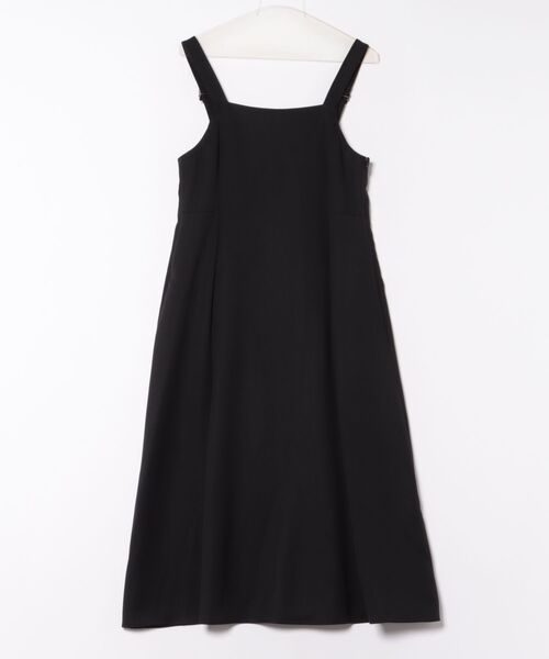 STRAWBERRY-FIELDS（ストロベリーフィールズ）の「パウダーツイル_2WAYジャンパースカート（ジャンパースカート・レディース・ブラック/MD.Gray/ベージュ・2）」の6枚目の写真