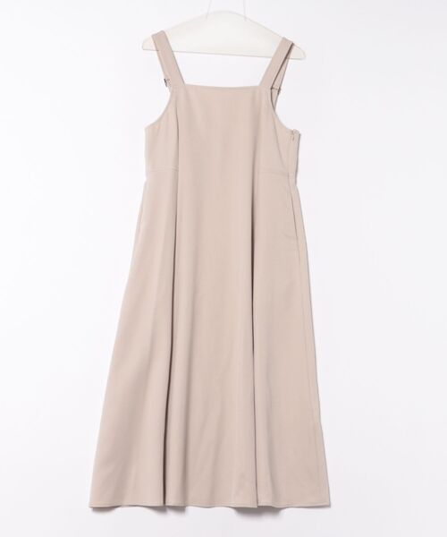 STRAWBERRY-FIELDS（ストロベリーフィールズ）の「パウダーツイル_2WAYジャンパースカート（ジャンパースカート・レディース・ブラック/MD.Gray/ベージュ・2）」の7枚目の写真