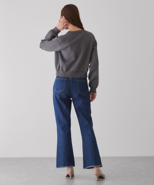 Jayro（ジャイロ）の「ポケ付きクルーカーディガン（カーディガン/ボレロ・レディース・ブラック/ワイン/チャコールグレー・M）」の17枚目の写真