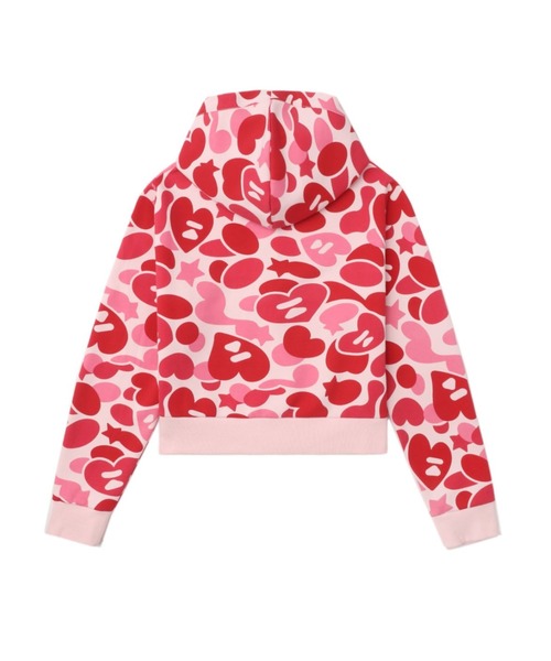 A BATHING APE（アベイシングエイプ）の「HEART BADGE CAMO HOODED ZIP
