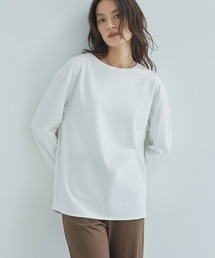 audrey and john wad | ダブルシルケット長袖フレアカットソー(Tシャツ/カットソー)