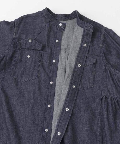 URBAN RESEARCH ROSSO WOMEN(アーバンリサーチ ロッソ)の「『別注』Wrangler×ROSSO WESTERN MINI DRESS(ワンピース・レディース・ブラック/ブルー・MEDIUM)」の21枚目の写真